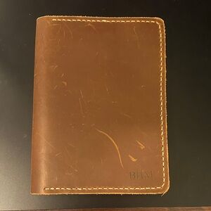 Brown Leather 11th generation kindle Holder Case